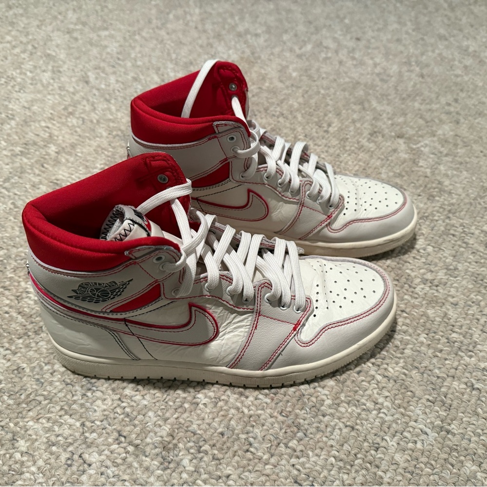 Nike Air Jordan 1 High OG Phantom Red Men’s Size 10 With Box